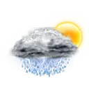 Asosan quyoshli, ba'zida yomg‘ir